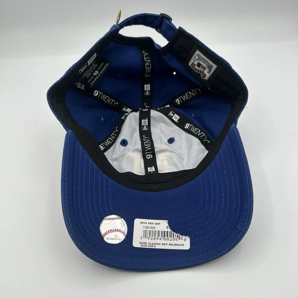 New Era 9Twenty‎ Milwaukee Brewers Hat Cap Strapback Adjustable Throwback Retro